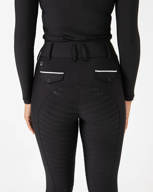 Podium Pro Tech Hybrid Breeches Black