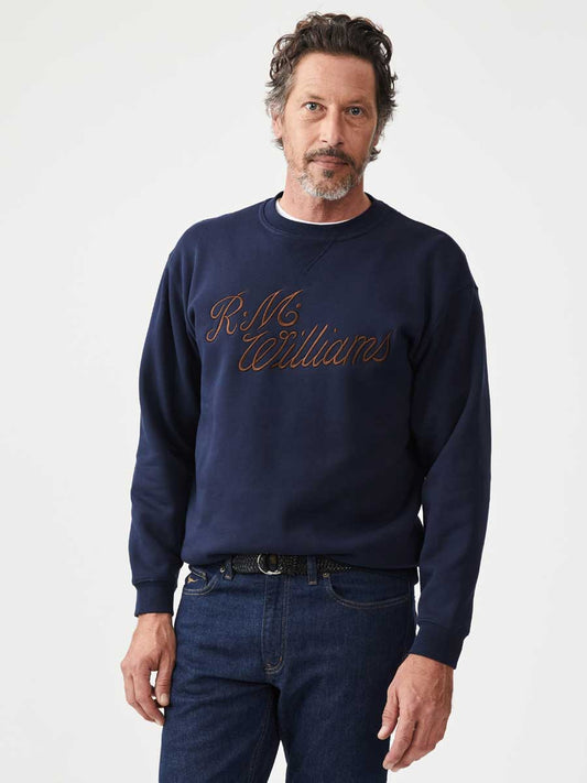 R.M.W Script Crew Neck