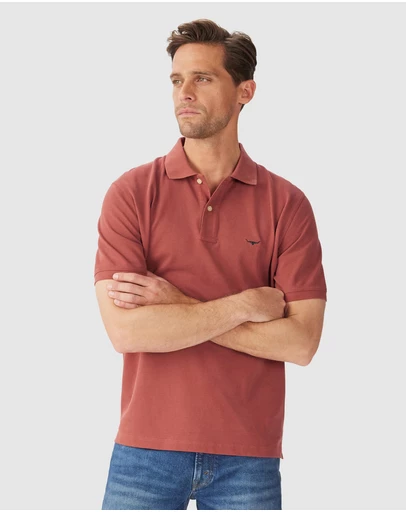 RM Williams Rod Polo Red