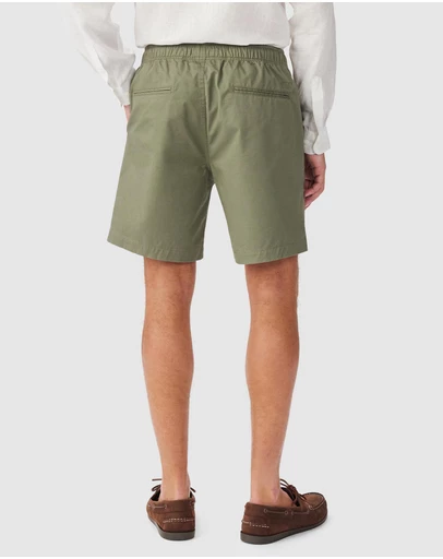 RM Williams Washed Rugby Short