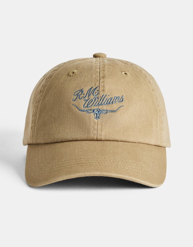 RM Williams Script Longhorn Cap