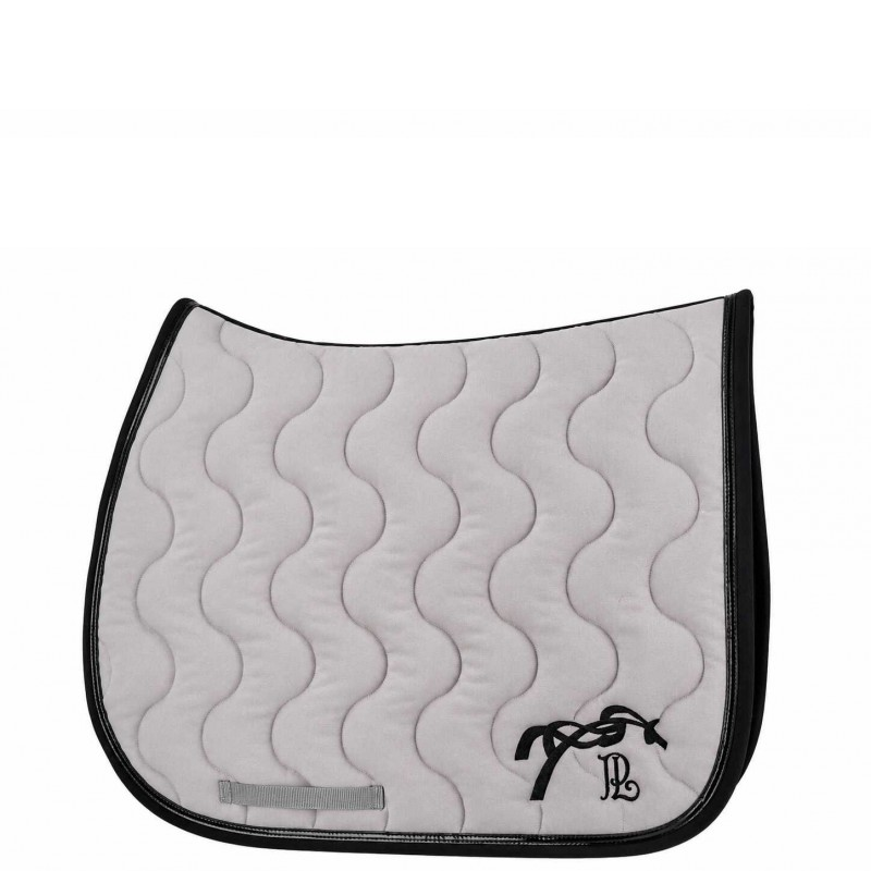 Penelope Classic Saddle Pad Silver Colour Grey