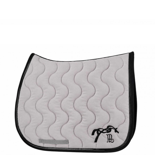 Penelope Classic Saddle Pad Silver Colour Grey
