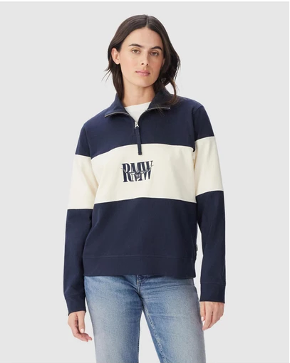RM Williams Trickett Panel Sweatshirt