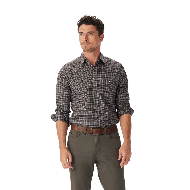 RM Williams Warrah Poplin Check Shirt