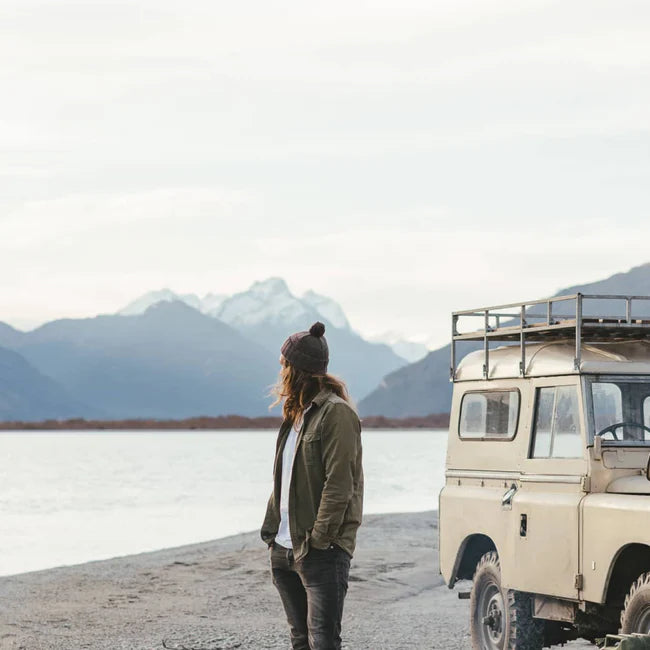 Will & Bear Tasman Soft Wool Beanie Moss
