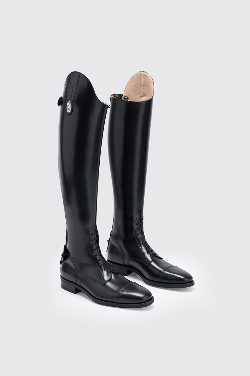 Ladies black store tall boots