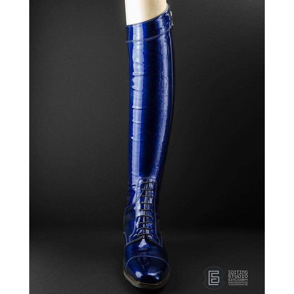 Secchiari Bespoke 100 Ladies Electric Blue Riding Boot