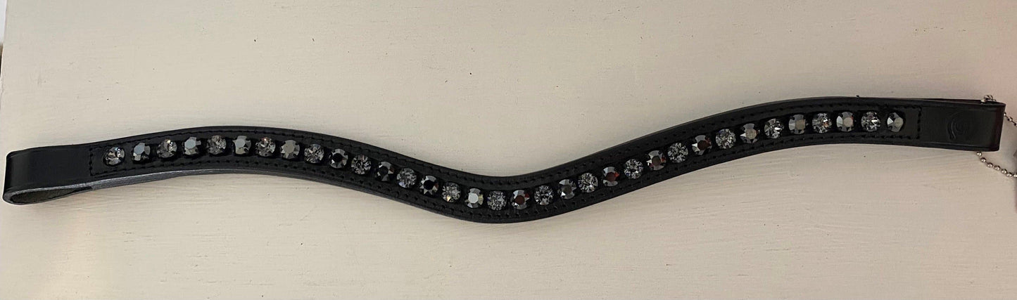 Otto Schumacher Tiffany 8mm Black Setting Browband