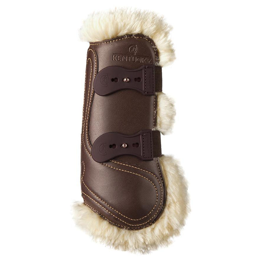 Kentucky Sheepskin Leather Tendon Elastic Boots