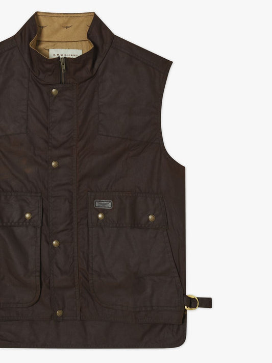 RINGER VEST Oilskin Cotton