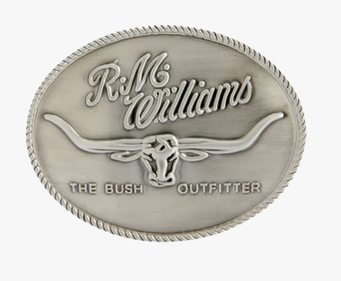 RM Williams Logo Buckle