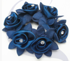 SD-Design Rose Scrunchie with Crystals