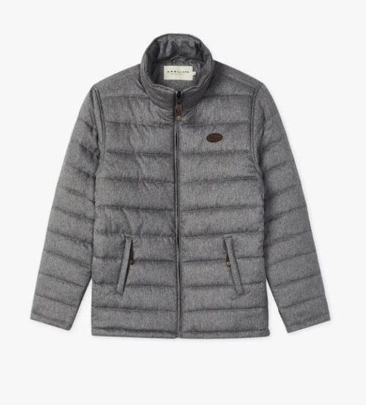 RM Williams Patterson Creek Jacket Grey Marle