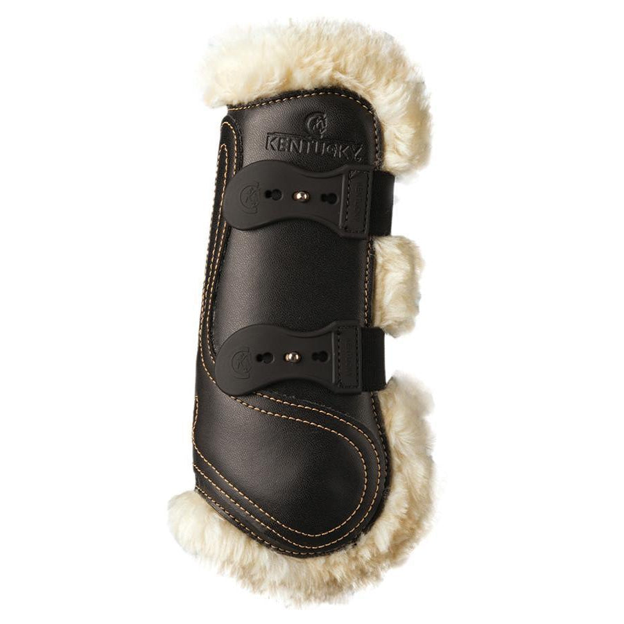 Kentucky Sheepskin Leather Tendon Elastic Boots